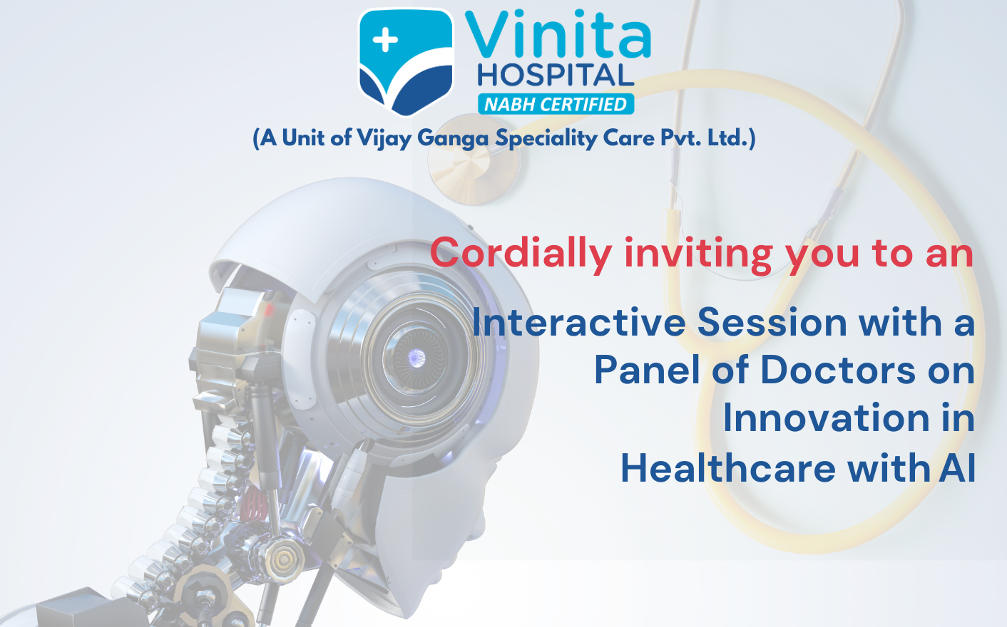 Interactive session with a panel of doctors on innovation in healthcare with AI