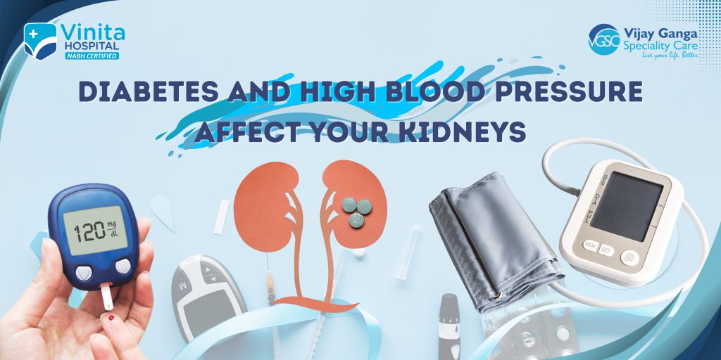 How Diabetes and High Blood Pressure Affect Your Kidneys: What You Should Know 1 Diab HBp kidney